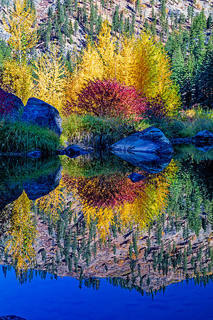 Tumwater Canyon in the fall