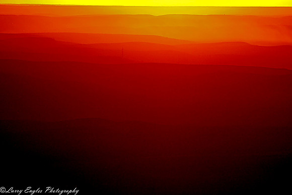Sunset over the Palouse