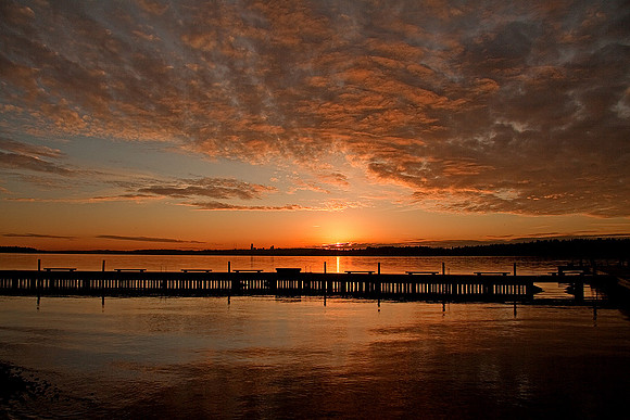 View of Seattle across Lake Washington