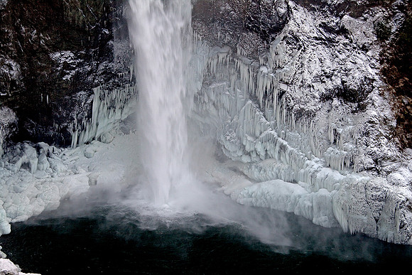Ice falls